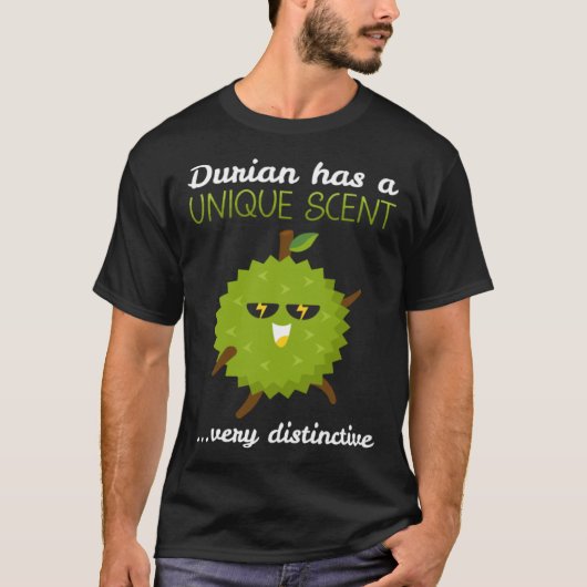 T-shirt Durian Has A Unique Scent Tropical Fruit Durian (Devant)