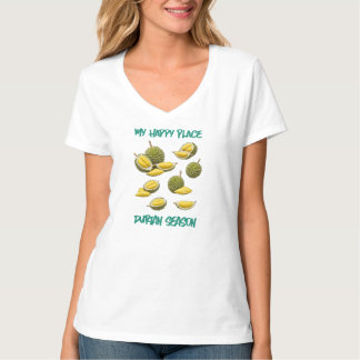 T-shirt Durian : Mon Endroit Heureux, Saison Durian