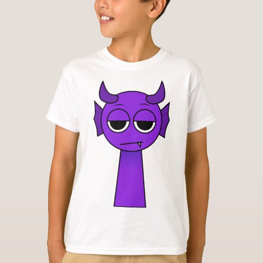 T-shirt Durple de Sprunki (Devant)