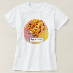T-shirt Dusa, le dragon élémentaire Deuterium