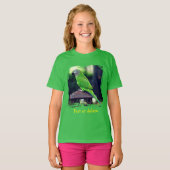 T-shirt Dusky Headed Conure Parrot Personalized (Devant entier)