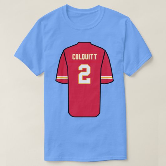 T-shirt Dustin Colquitt Jersey (Design devant)