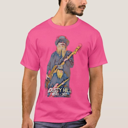 T-shirt Dusty Hill (Devant)
