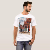 T-shirt Dutch Alley, Johannes Vermeer (Devant entier)