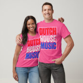 T-shirt Dutch House Music - Rave Edm Festival Dj (Unisexe)