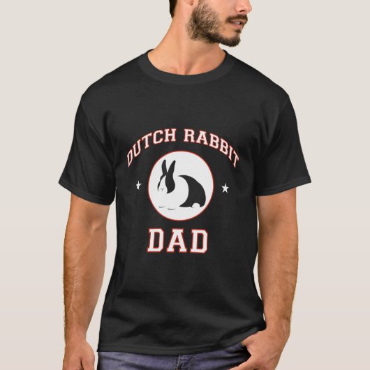 T-shirt Dutch Rabbit Papa (Devant)