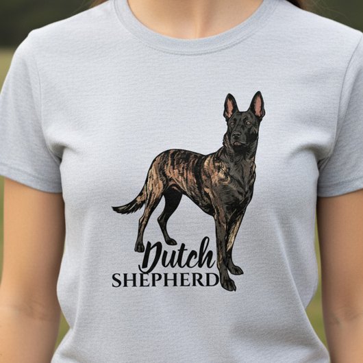 T-shirt Dutch Shepherd -Hollandse Herdershond