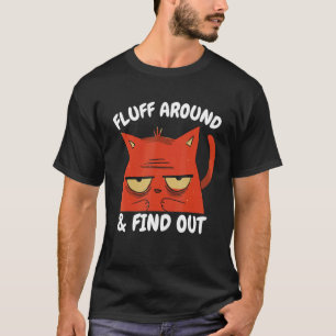 T-shirt Duvet de chat autour et découvrez l'humour drôle M