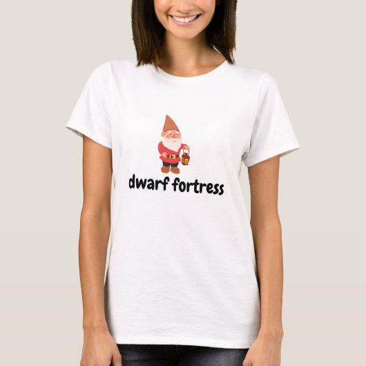 T-shirt dwarf fortress (Devant)