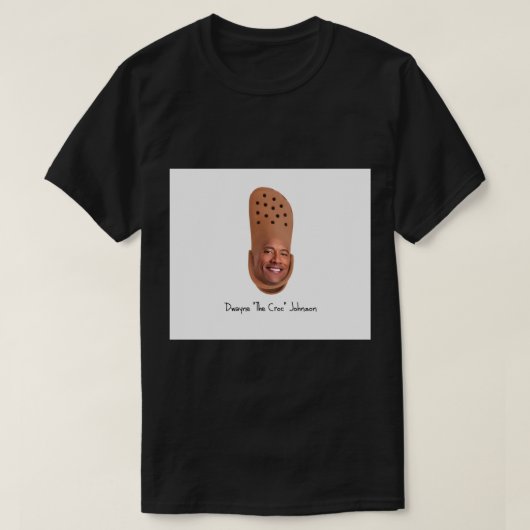 T-shirt Dwayne La Tapisserie Croc Johnson (Design devant)