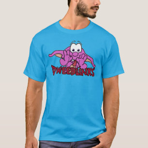 T-shirt Dweeblinks Visage idiot