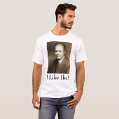 T-shirt Dwight D Eisenhower, j'aime Ike ! (Devant entier)