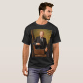 T-shirt Dwight Eisenhower Président Portrait de la Maison (Devant entier)