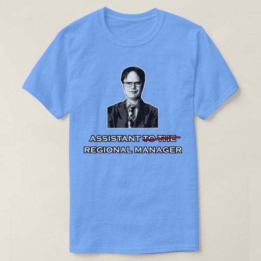 T-shirt Dwight Gestionnaire régional (Design devant)