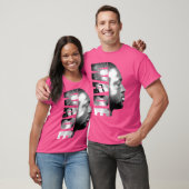 T-shirt Dwyane Wade - Blanc noir (Unisexe)