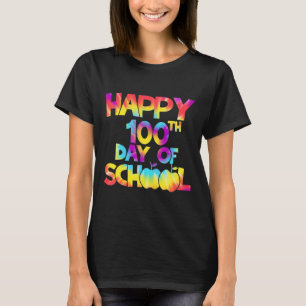 T-shirt Dye 100 Jours D'École 100E Jour D'Enseignant