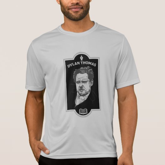 T-shirt Dylan Thomas Welsh Poet (Devant)