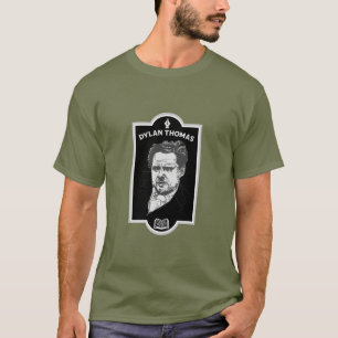 T-shirt Dylan Thomas Welsh Poet