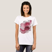 T-shirt Dynamic Argent LOVE Conception Gras (Devant entier)