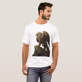 T-shirt Dynamic Griffin Roar Fantasy Art (Devant entier)