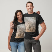 T-shirt Dynamic Ocean Waves and Sea Foam Abstract (Unisexe)