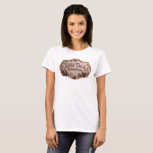 T-shirt Dynamic Rose Tee slogan LESS TALK MORE BOTTLES (Devant entier)