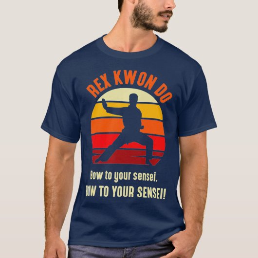 T-shirt Dynamite and mixed Martial Arts Rex Kwon Do Dojo (Devant)