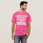 T-shirt Dynamophilie Dynamophile Levage de Puissance (Devant entier)