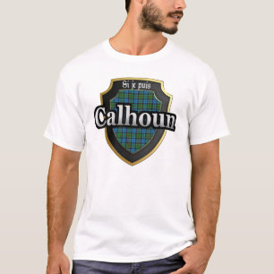 T-shirt Dynastie de tartan de Calhoun Ecosse de clan