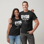 T-shirt DYOR Drôle faire votre propre recherche XRP Crypto (Unisexe)