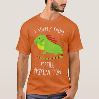 T-shirt Dysfonctionnement du Reptile Iguana Lizard