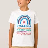 T-shirt Dyslexia (Devant)