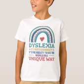 T-shirt Dyslexia (Devant)