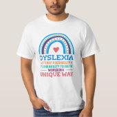 T-shirt Dyslexia (Devant)