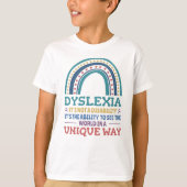 T-shirt Dyslexia (Devant)