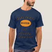 T-shirt Dyslexic t-shirt: Visual Thought Master (Devant)