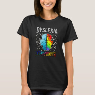 T-shirt Dyslexie Interventionniste Silver Ribbon Sensibili
