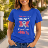 T-shirt Dyslexie Sensibilisation Capacité Différente Inspi