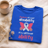 T-shirt Dyslexie Sensibilisation Capacité Différente Inspi