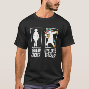 T-shirt Dyslexie Teacher Thérapiste Dyslexique