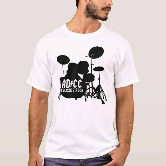 T-shirt Dyslexique drôle (Devant)