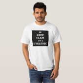 T-shirt Dyslexique hilare (Devant entier)