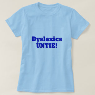 T-shirt Dyslexiques