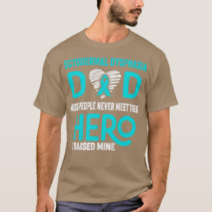 T-shirt Dysphasie Ectodermique Papa La Plupart Des Gens Ne
