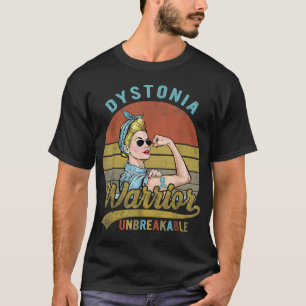 T-shirt Dystonia Guerrier Conscience indestructible Vintag
