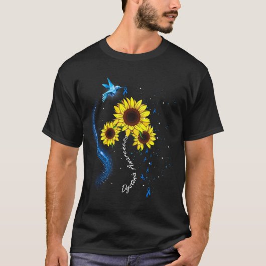 T-shirt Dystonie Sensibilisation Colibri (Devant)