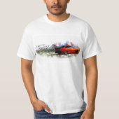 T-shirt E36 orange Bimmer (Devant)