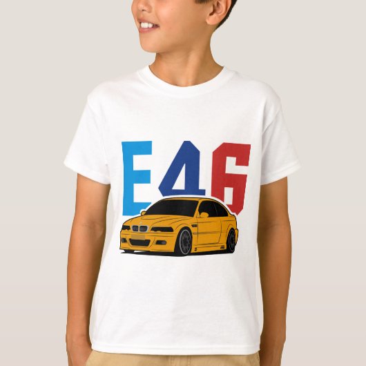 T-shirt E46 bavarois (Devant)