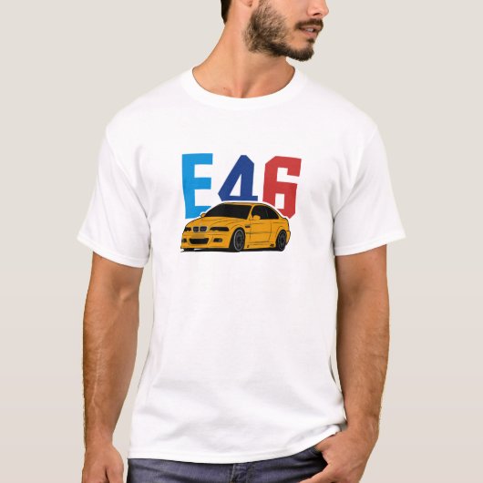 T-shirt E46 bavarois (Devant)