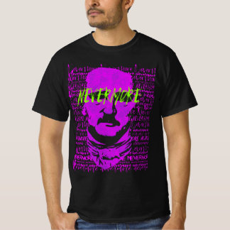 T-shirt E. Allan Poe The Raven Nevermore Quote T Shirt